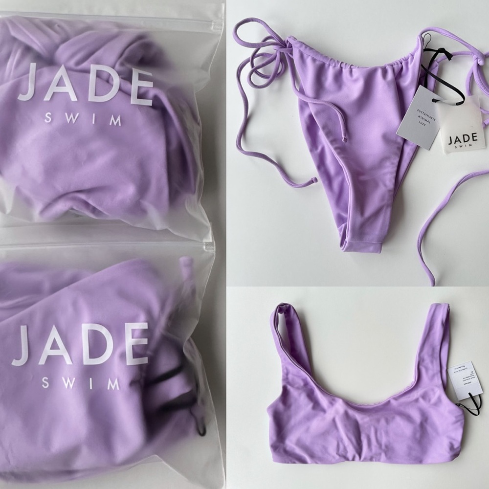 lilac bikini set JADE SWIM